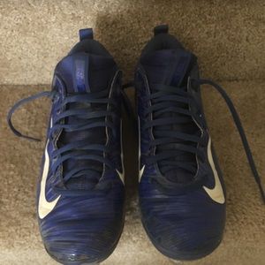 NIKE Blue/Wht.⚾️Baseball ⚾️ Cleats Excellent Shape